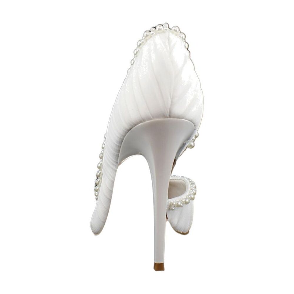 Steve Madden Elegant Ivory Mesh - Picture 6 of 8
